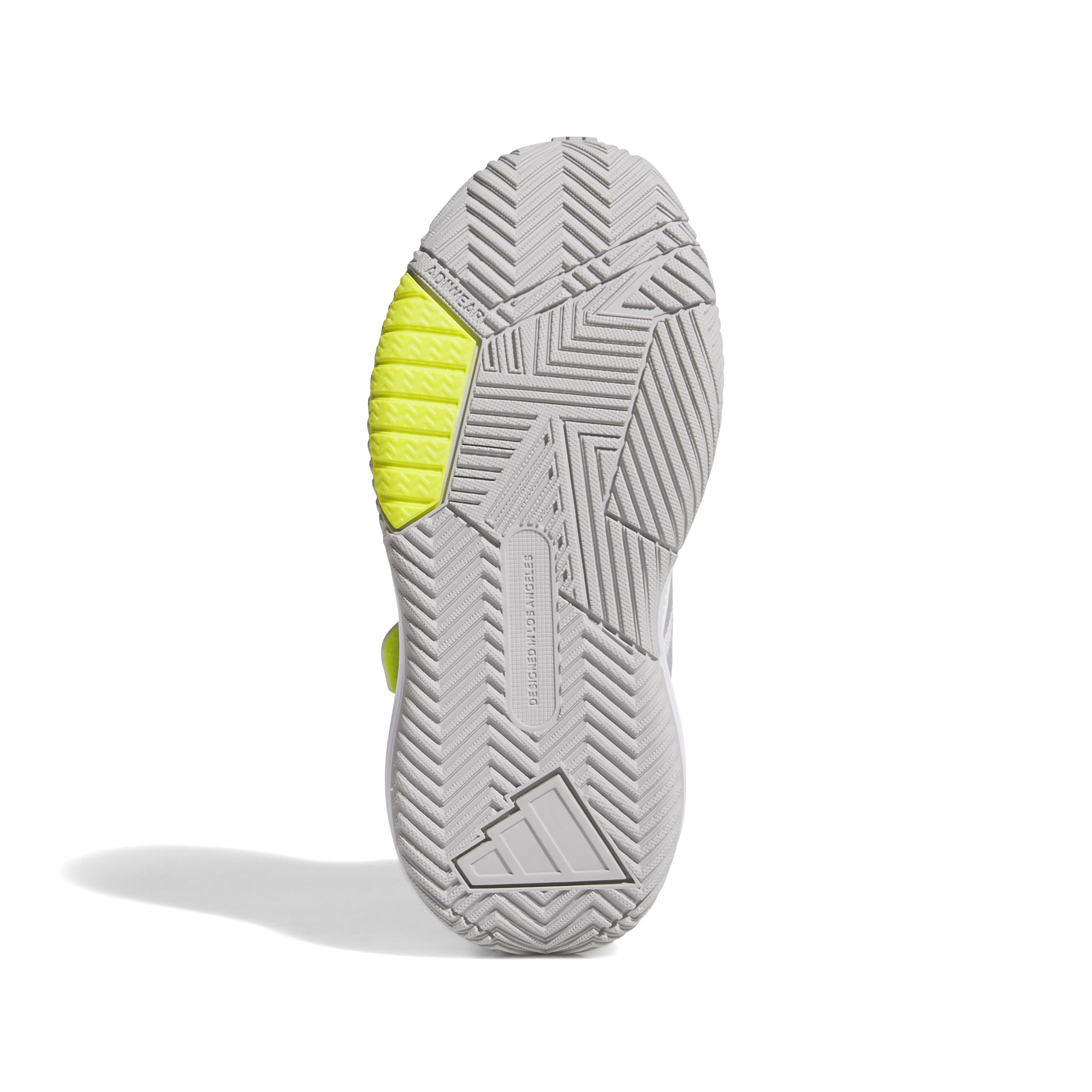 adidas Unisex niños Ownthegame 3.0 Shoes, FTWR White/Grey Two/Solar Slime, 33 EU