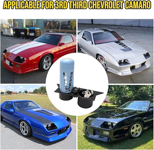 Miniatura 6 de Portavasos de agua para Chevrolet Camaro de 3 generación 1982-1992, cargador USB mejorado de acero aleado, soporte para tazas para Camaro para