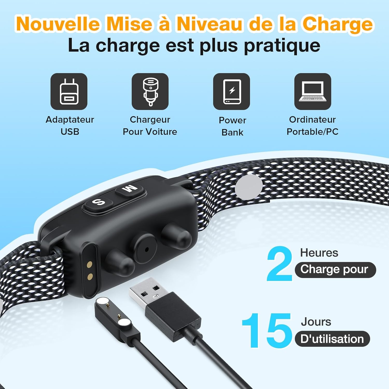 Déballage du collier anti-aboiement pour petit chien