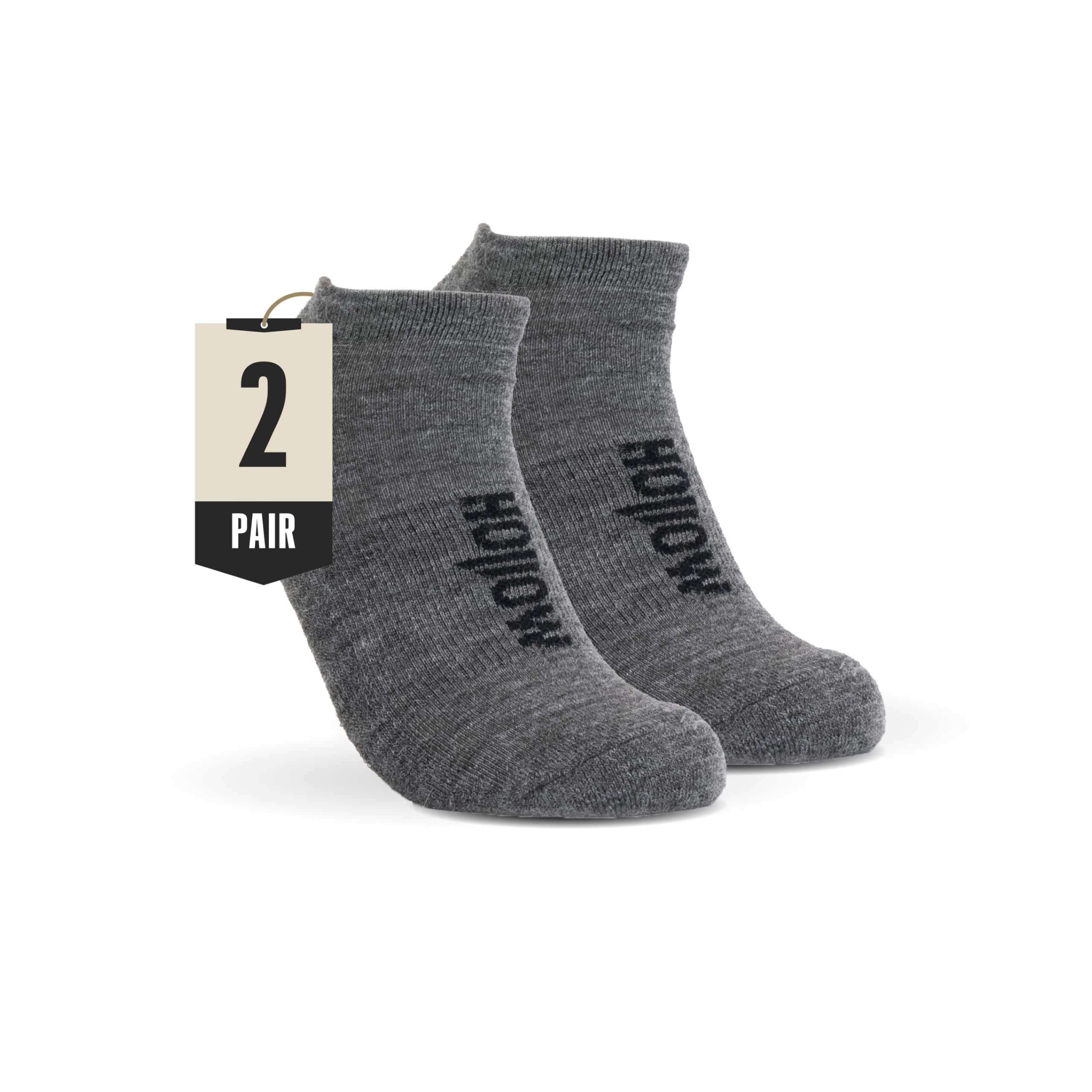 HOLLOW Alpaca No Show Socks
