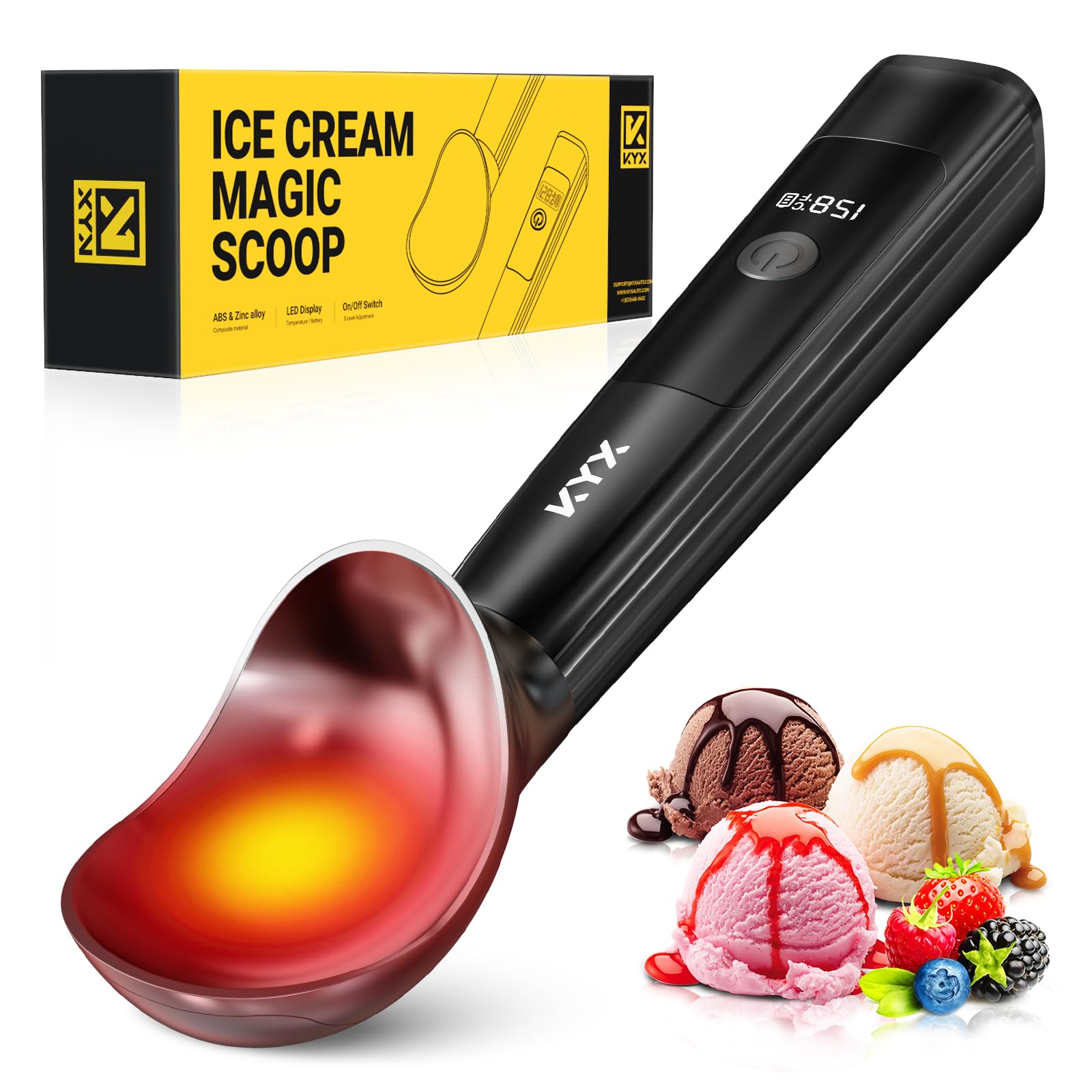 KYX Heated Ice Cream Scoop