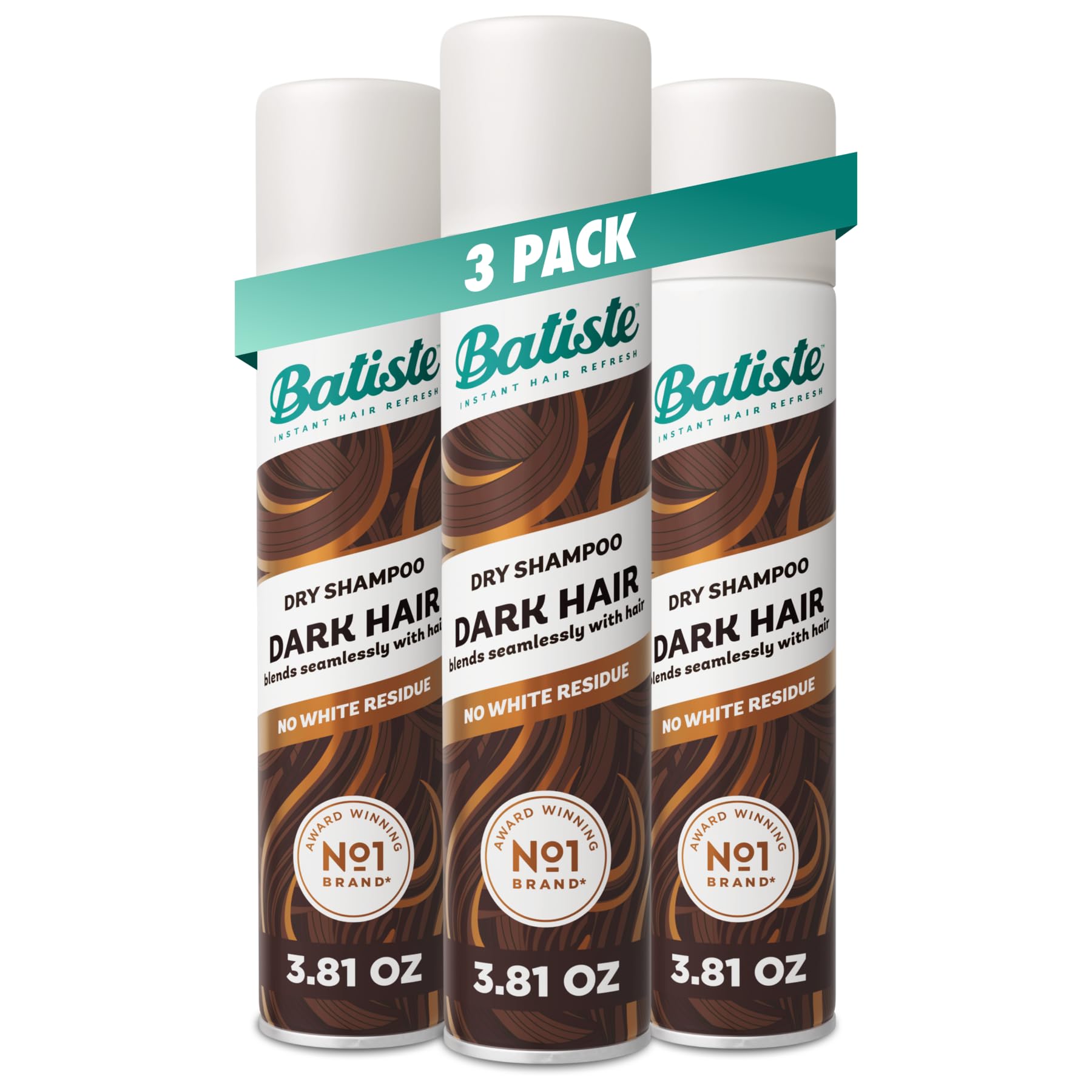 Batiste Dark Dry Shampoo 3-Pack