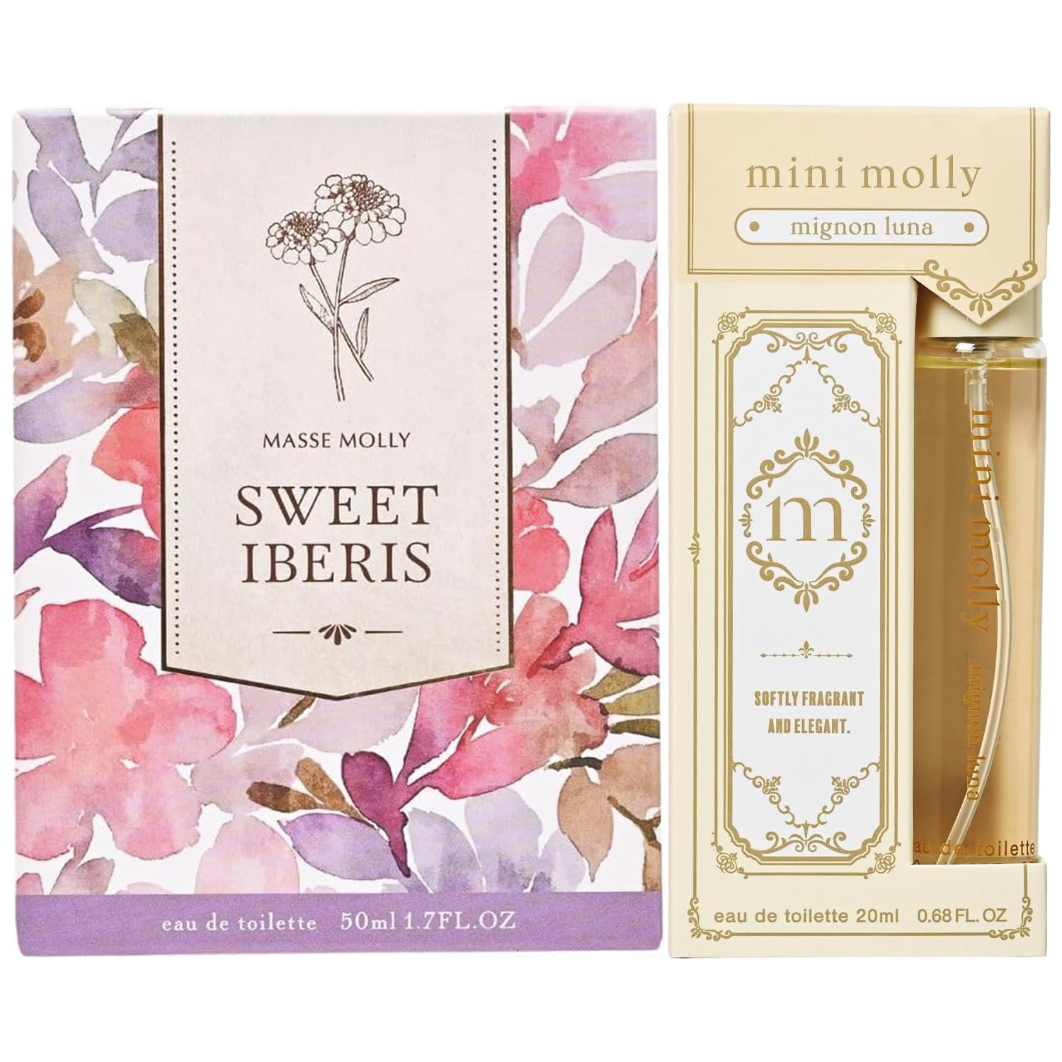 MASSE MOLLY SWEET IBERIS オードトワレ 50ml Amazon | 【セット品】 MASSEMOLLY オードトワレ スウィートイベリス