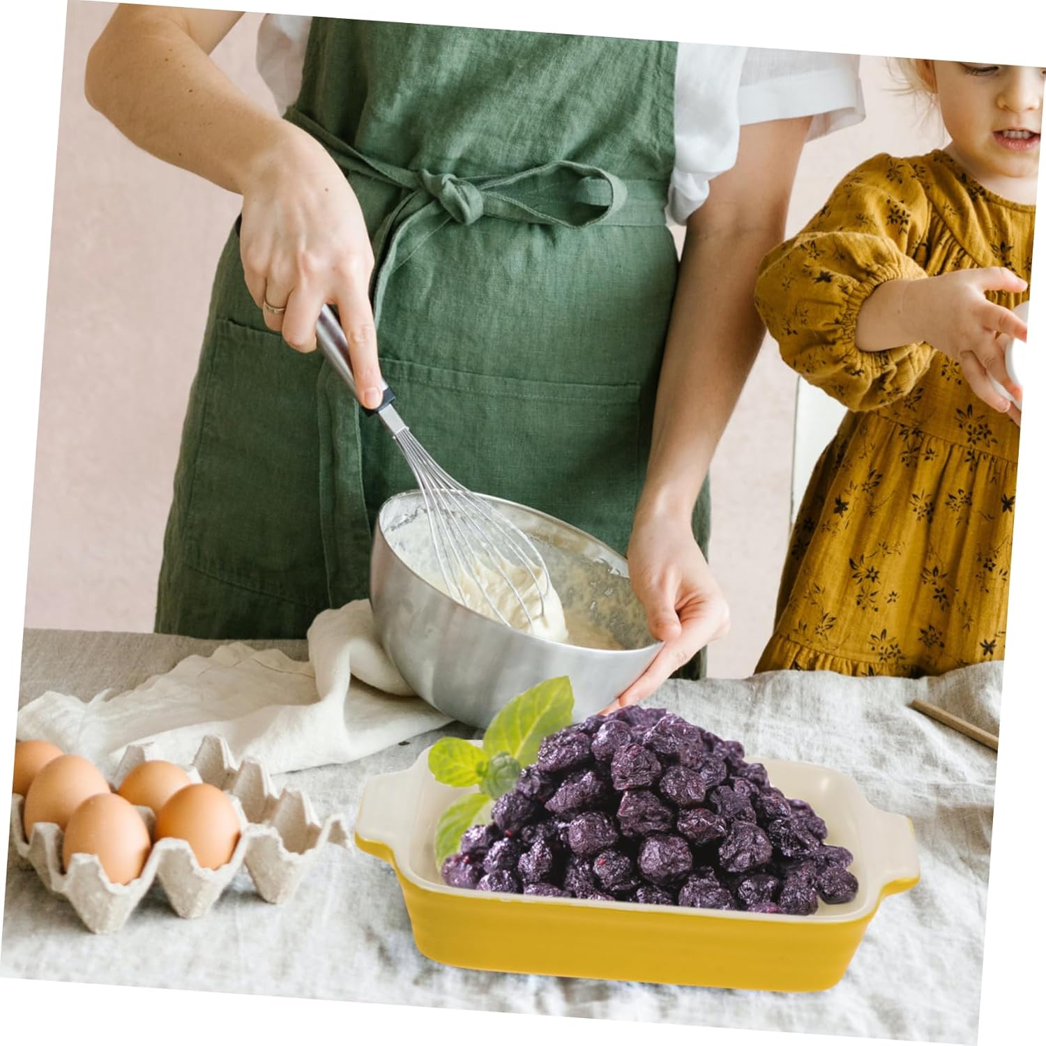 Mikinona Ceramic Baking Tray for Oven Versatile Double-handle Dish for Cheese Rice Casserole and Salad Easy to Clean Space-saving Microwave Dishwasher Safe Parties and Bakeries