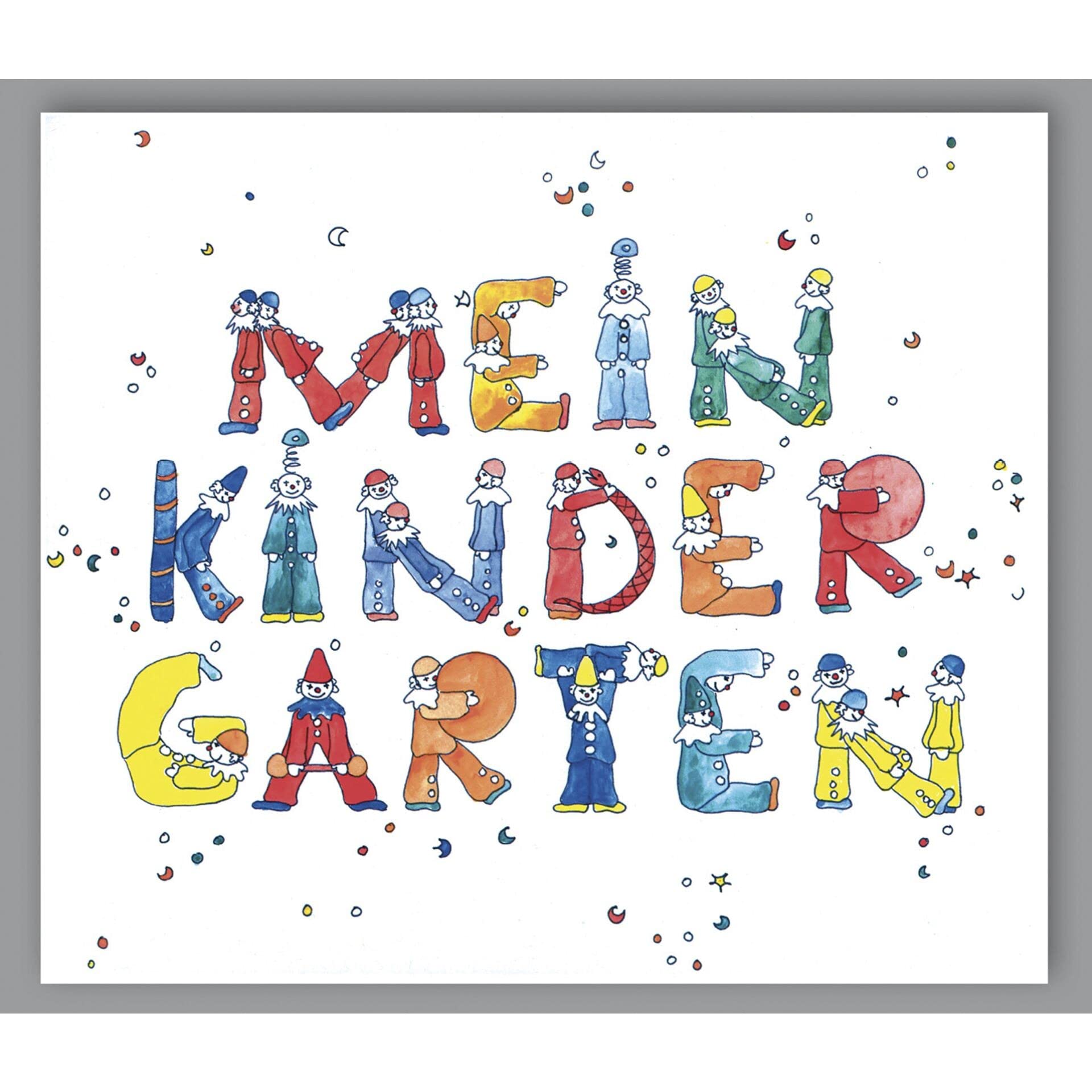 1x25 Portraitmappen 13x18 Clowns-Mein Kindergarten Kinder