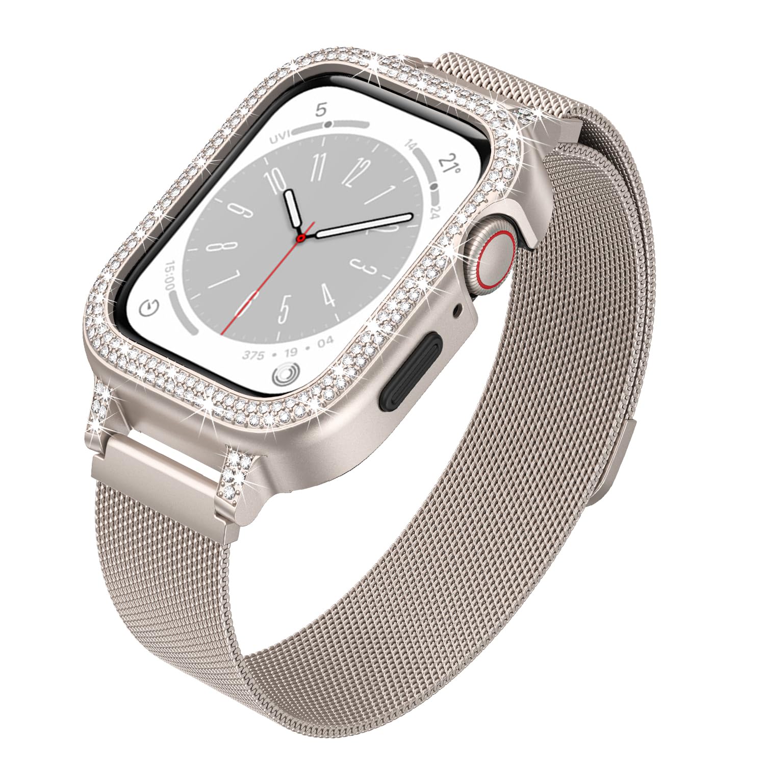 Amazon.co.jp: [YOFITAR] Apple Watch 用バンド ケース一体型45mm/44mm 