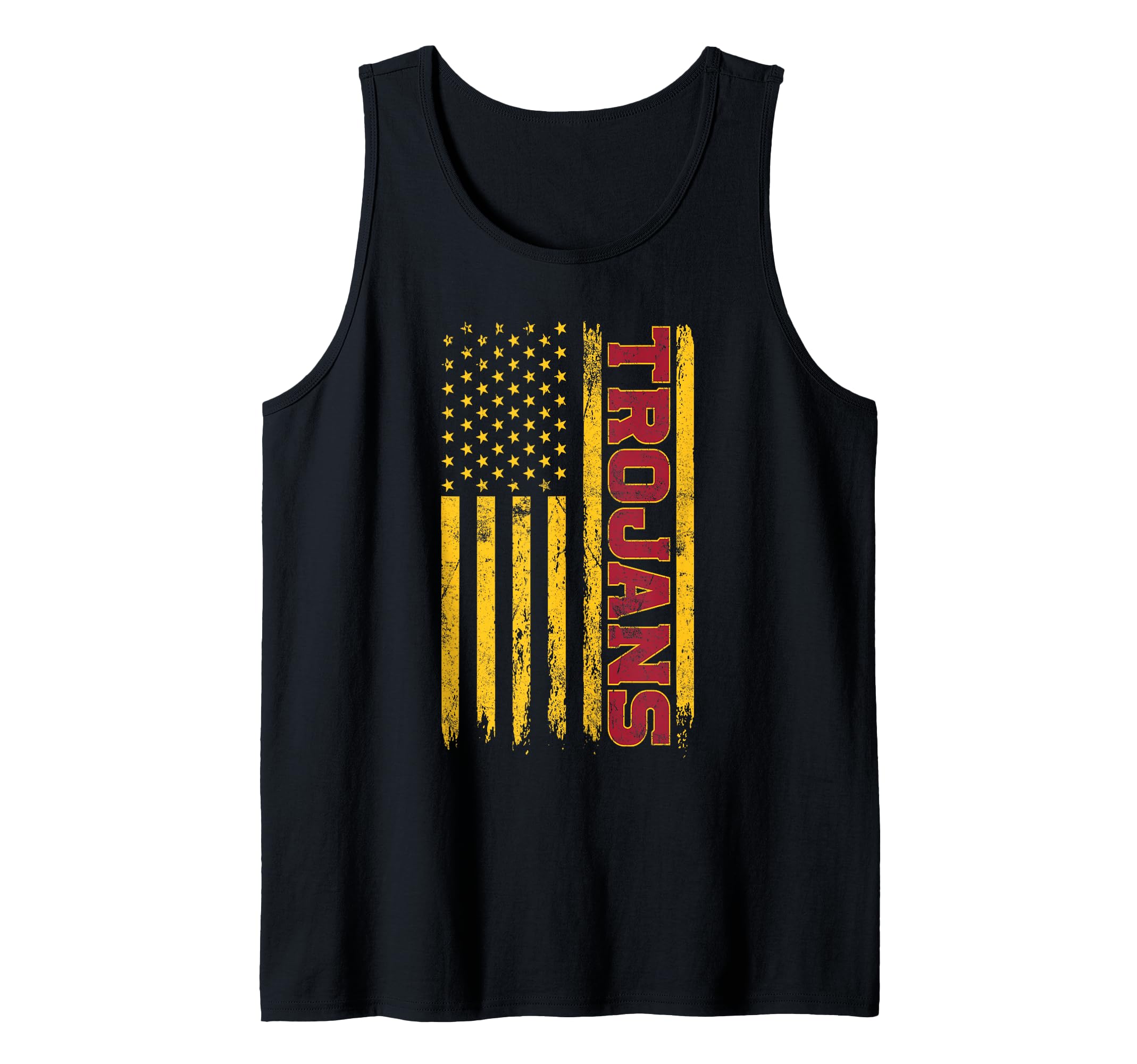 University of Southern California American Flag Trojans Tank Top