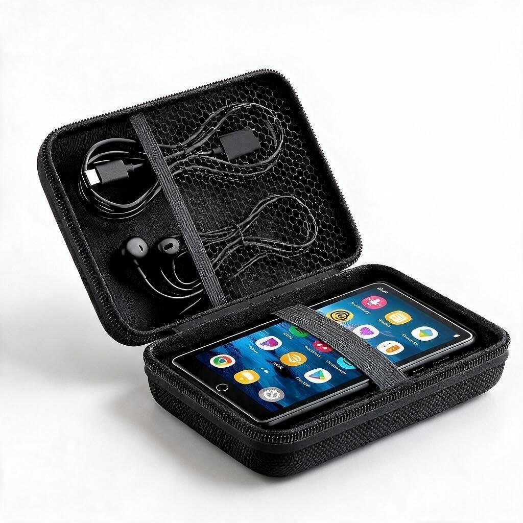 4.02" MP3 Player with Bluetooth and WiFi, IPS HD Touch Screen MP4 Player