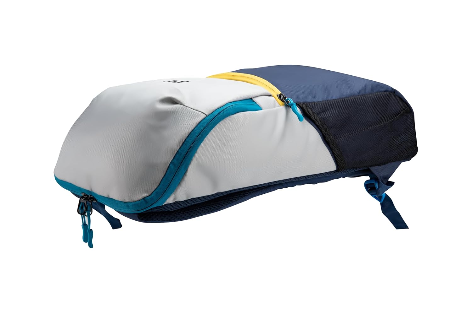 Acer Pulse Lightweight Rich Polyster PU Coated Water-Resistant Backpack, Padded Laptop Sleeve fits up to 15.6 inch, Front Pocket, 2 Side Bottle mesh, Cushioned Straps, Trendy Silver & Navy Blue Color 22 71PMjAQVzIL. SL1500