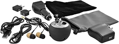iPod Accessory, Ematic 11 in 1 iPod MP3 Accessory Kit with Wood Earbuds and Portable Speaker [ EI030 ]
