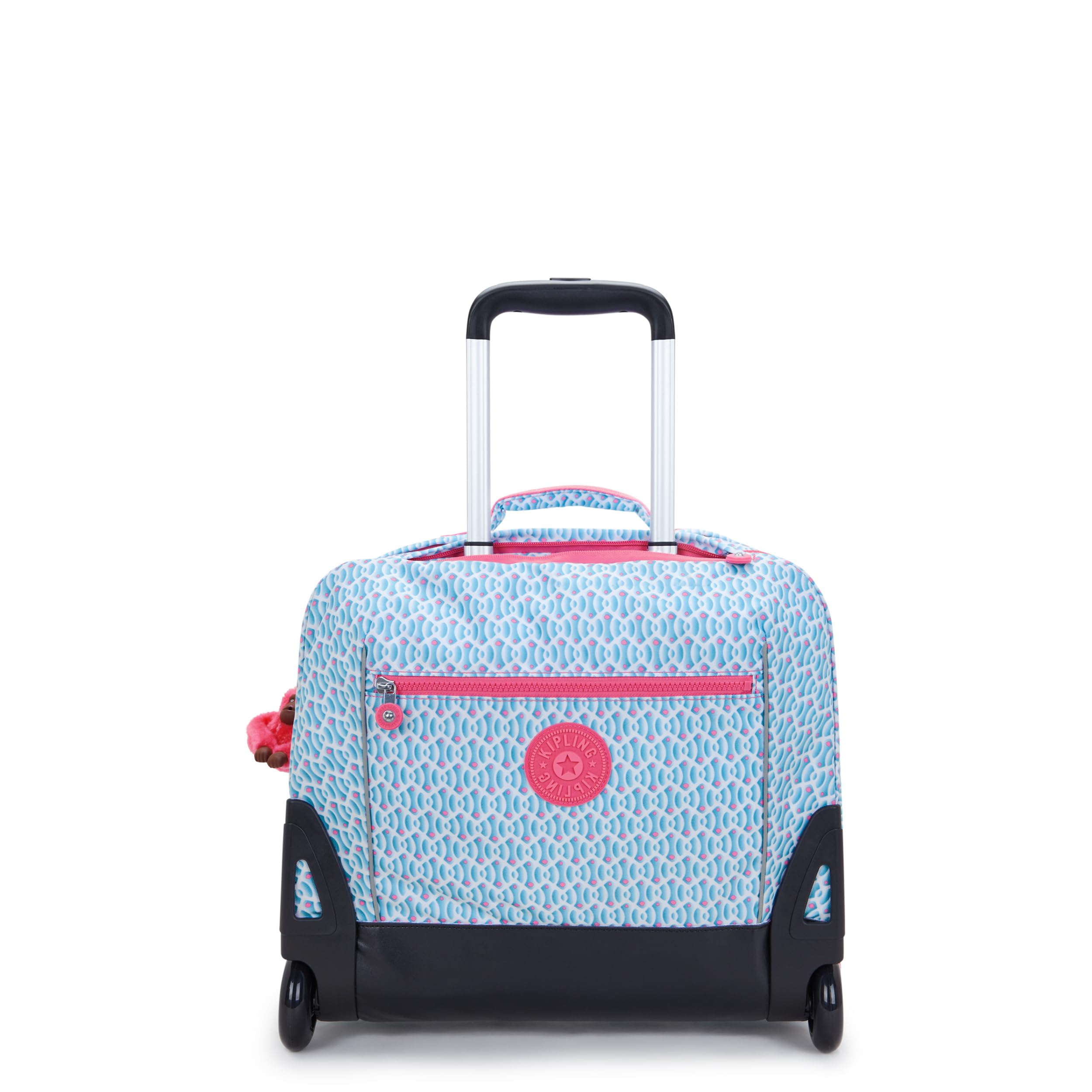 Kipling Women's Print Large Wheeled Backpack With Laptop Compartment 100% Recycled Polyester