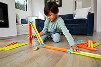 Vista 2 de Hot Wheels Track Builder - Paquete de rieles plegables surtidos
