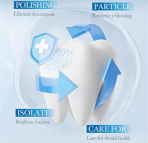 Miniatura 5 de Pasta de dientes hidroxiapatita, 5% Nano Hidroxiapatita pasta de dientes para protección avanzada del esmalte, aliento fresco, uso diario para la