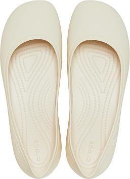 Crocs Womens Brooklyn Flat Stucco