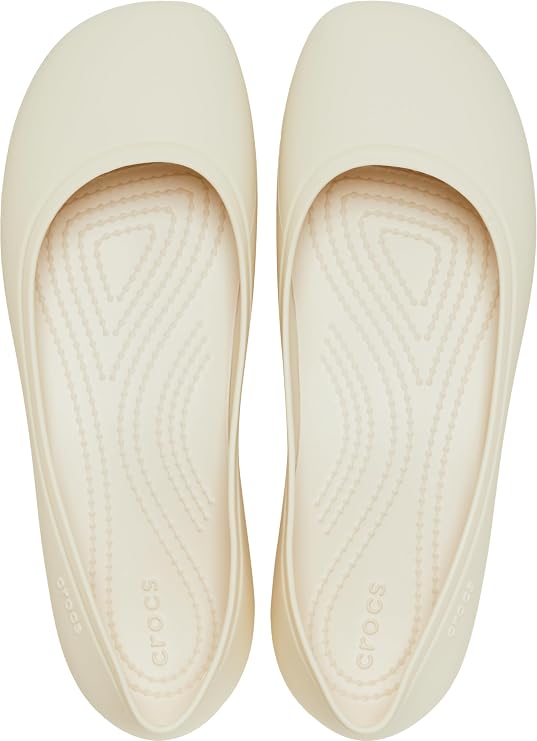 Crocs Womens Brooklyn Flat Stucco