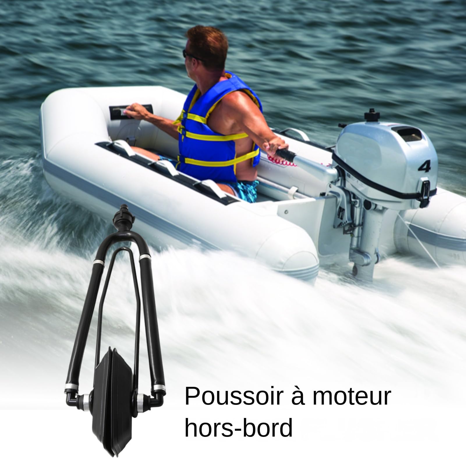 Muffs D'eau Hors-bord - Fusher De Moteur, Pince De Lavage À Moteur De Bateau | Muffs Extérieurs Robustes, Oreilles De Refroidissement, Pince De Nettoyage Du Moteur, Outil De Test Moteur, Système