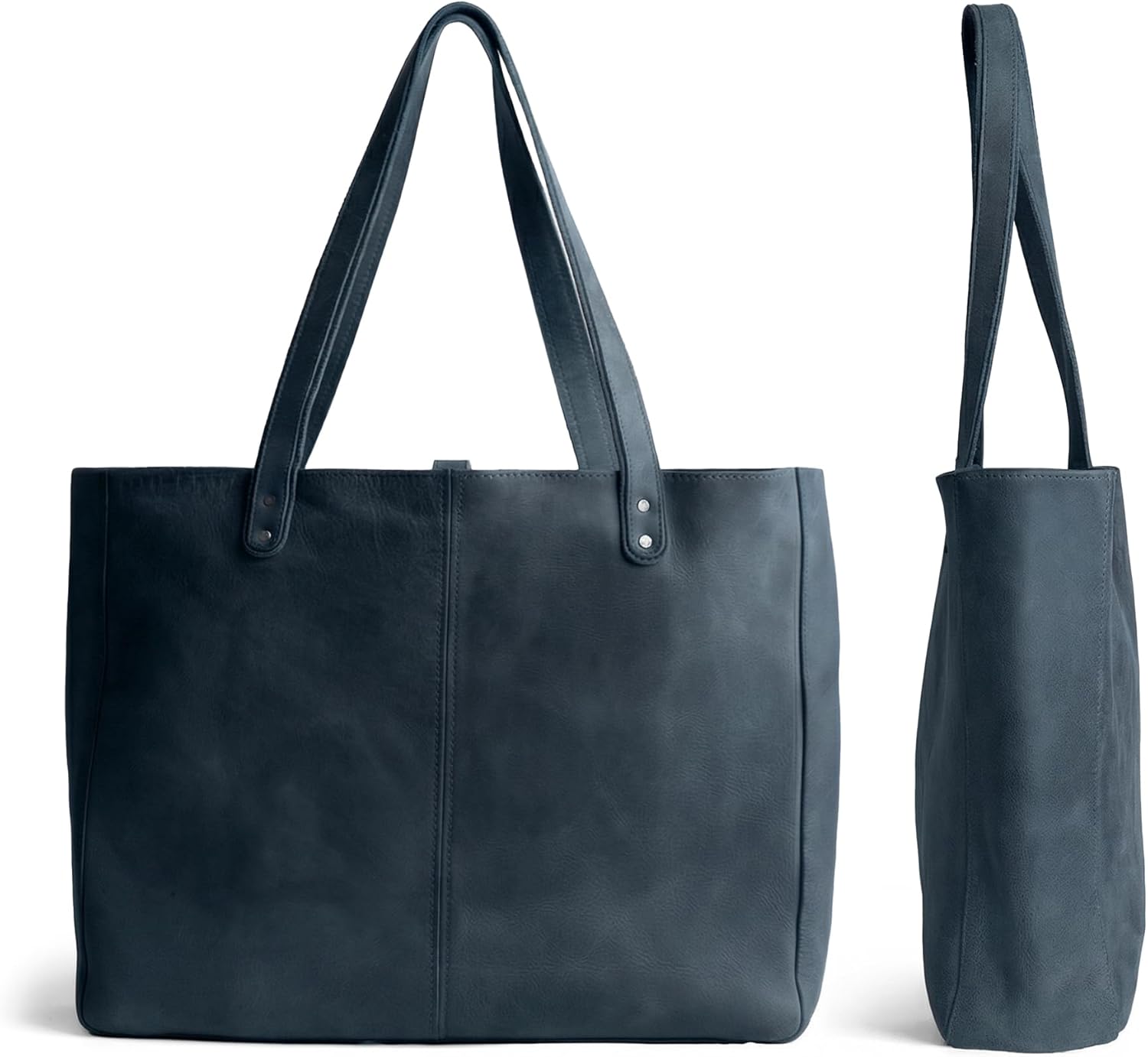 Leather Formal Tote Bag for Women, Large Shoulder Bags for Work, Womens Business & Casual Purse, Ladies Laptop Totes