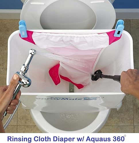 Miniatura 3 de RinseWorks SprayMate - Protector de salpicaduras de pañales, 1 unidad