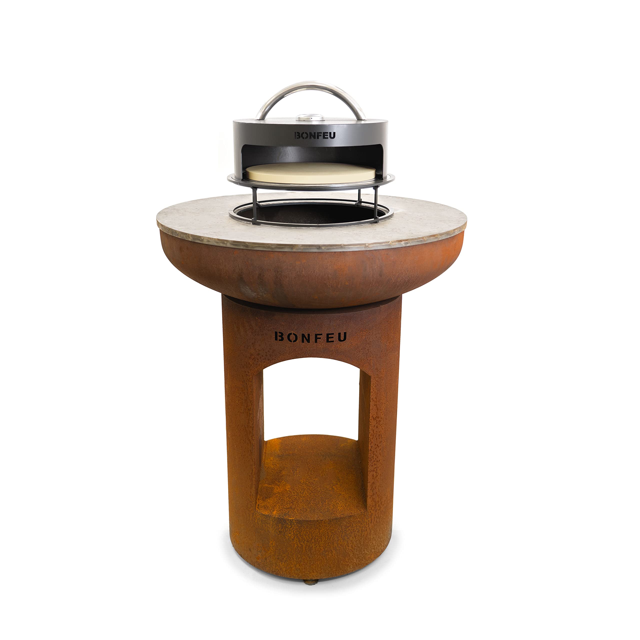 BonFeu BonPizza Horno de Pizza Negro - Electrodoméstico de Cocina - Horno de Leña