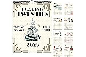 Taylor Swift Wall Calendar 2025: Live the Roaring Twenties with Taylor Swift!