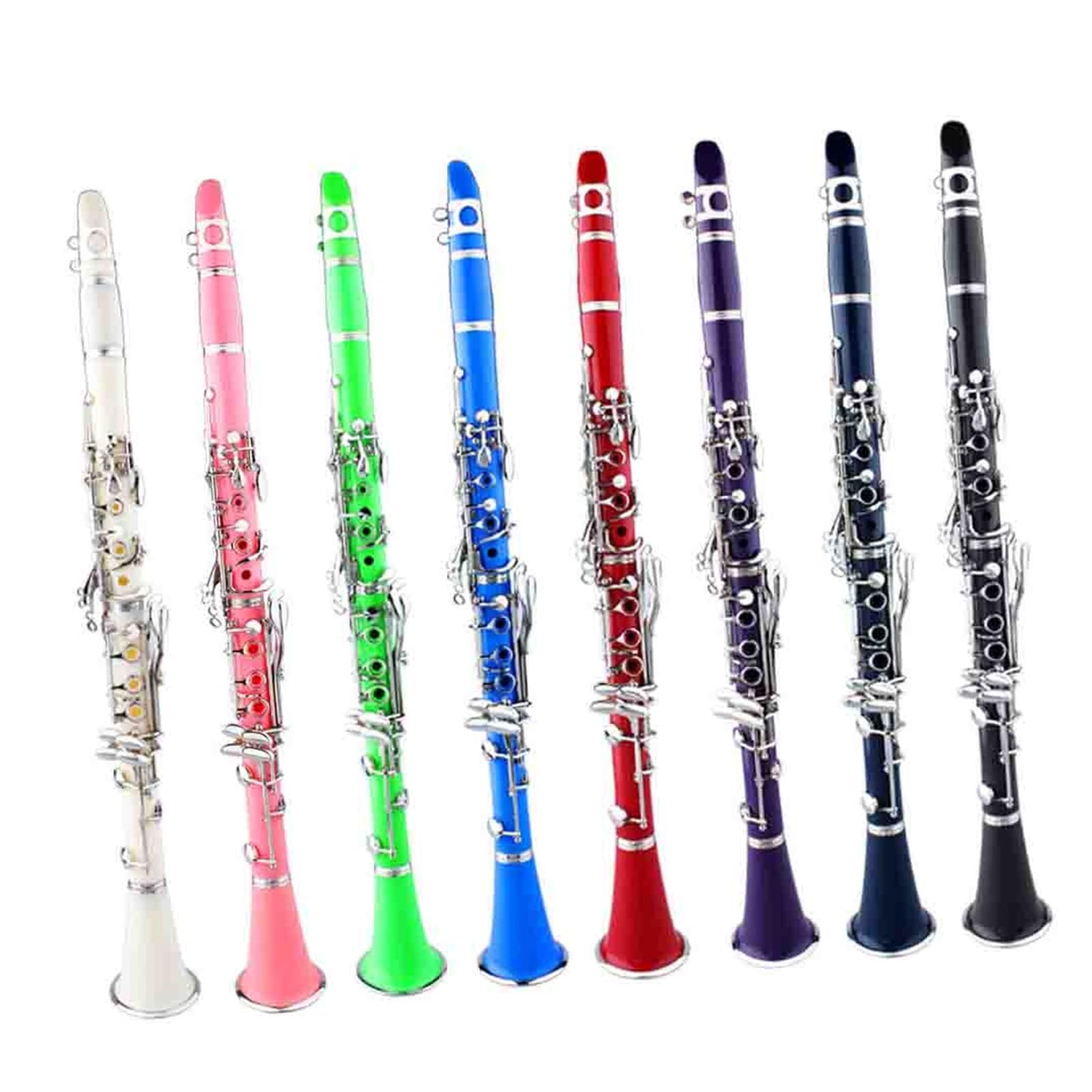Instrumento Musical Clarinete Clarinete En Clave B 17 Teclas Baquelita Juego De Instrumentos De Viento De Madera Para Adultos Principiantes