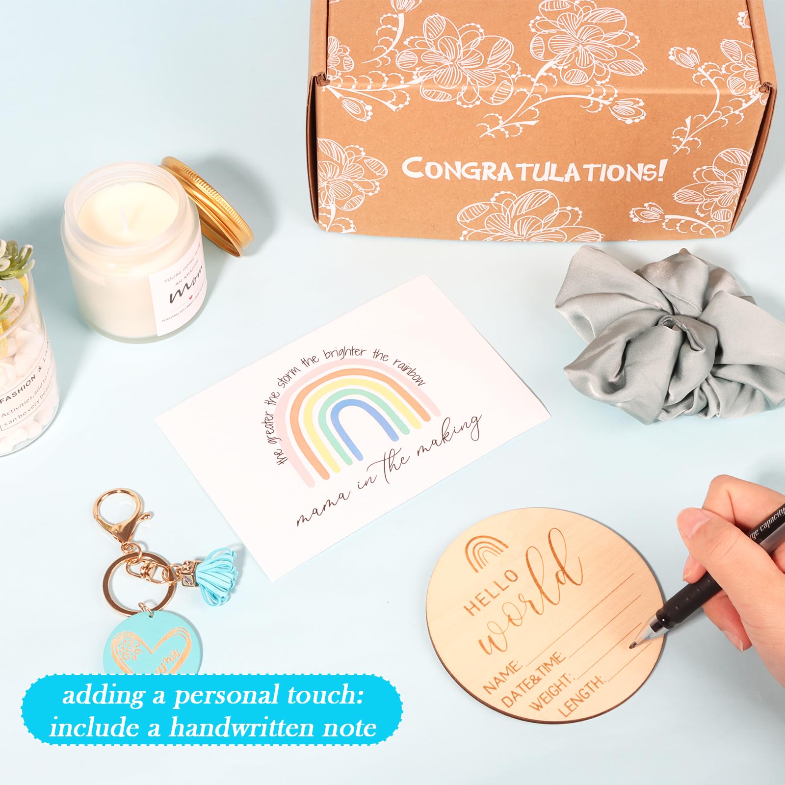 Nieuwe moeder blauwe geschenkdoos voor nieuwe baby verwacht zwangerschapscadeau Blauw kinderkamer decor Baby douche cadeau idee Gehaakte lama speelgoed dieren laarsjes - België Nieuwe moeder blauwe geschenkdoos voor nieuwe baby verwacht zwangerschapscadeau Blauw kinderkamer decor Baby douche cadeau idee Gehaakte lama speelgoed dieren laarsjes - België