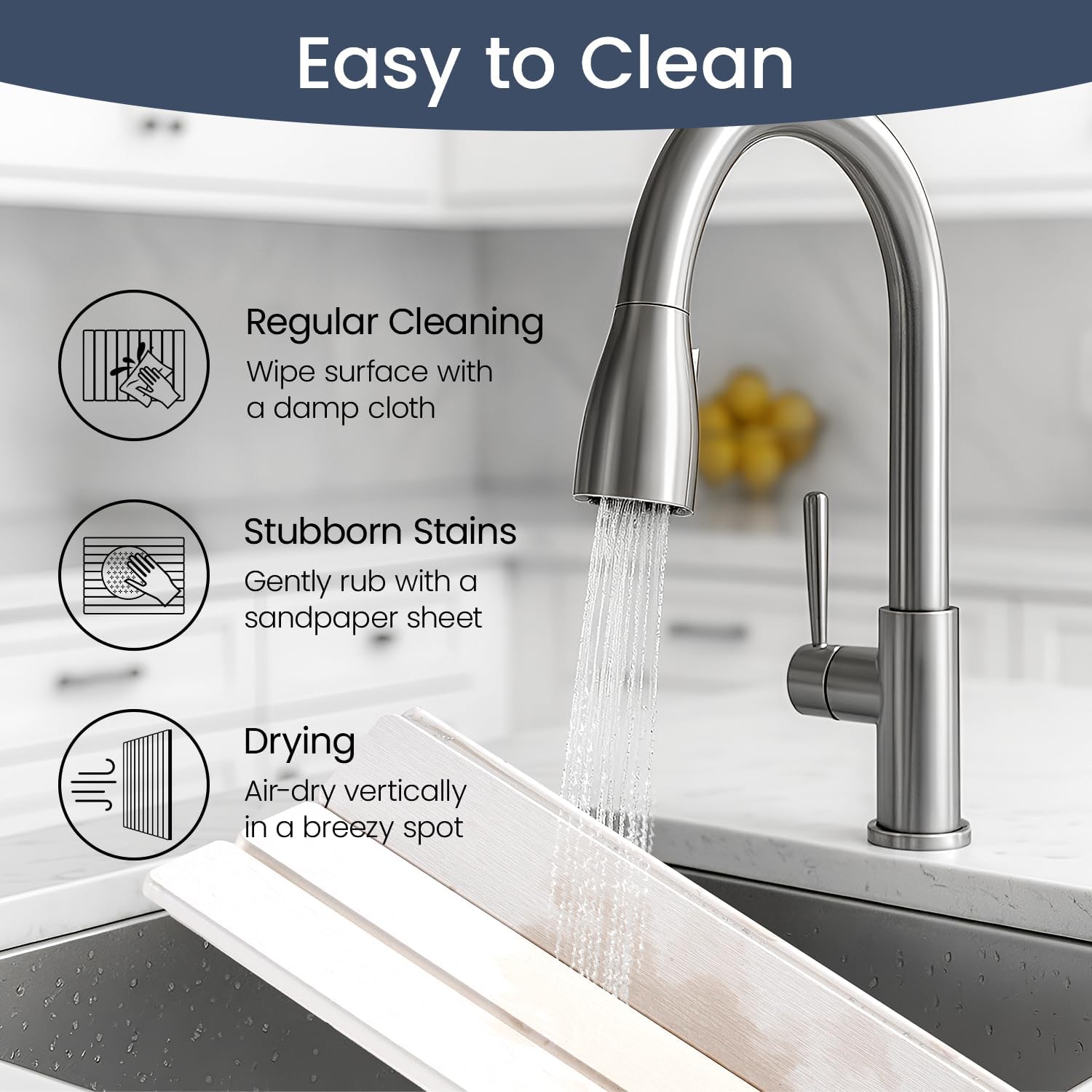 Meowoo Stone Drying Mat for Kitchen Counter, 15.7"x11.8" Foldable Diatomaceous Earth Mat, Super Absorbent, Quick-Dry Bath & Kitchen Pad for Dishes, Cups, Bottles, Non-Slip, Fits Any Countertop - White