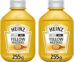 Heinz Pack Mostarda Tradicional, 255G - 2 unidades