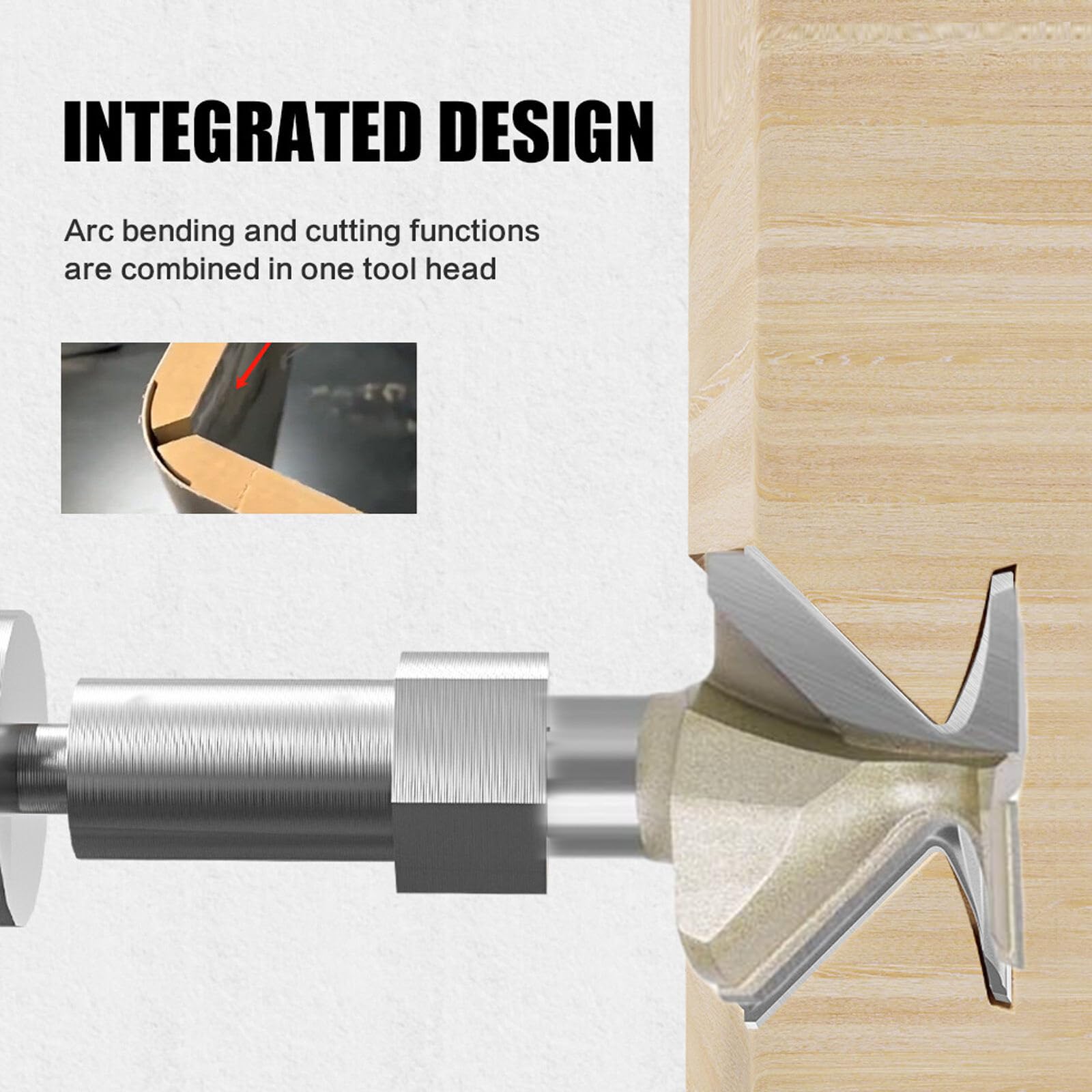 18/30/50 Router Bit Fresatura Strumento per Scanalatura Efficiente Ridotta Complessità in Applicazione Professionale