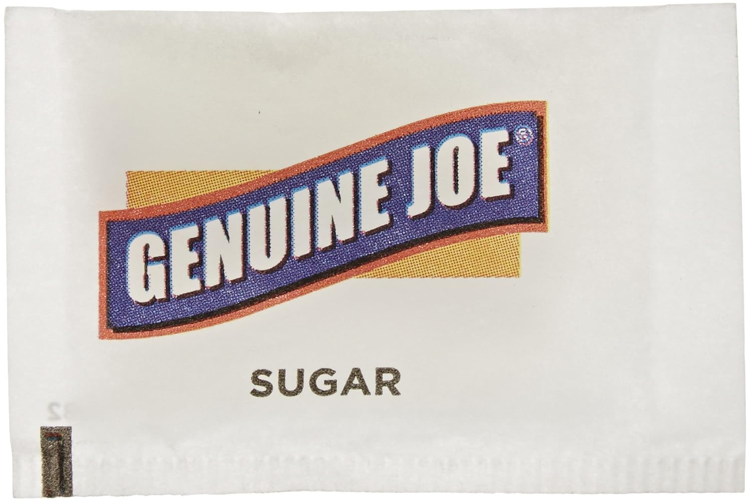 Genuine Joe GJO02390 Pure Sugar, 0.10-Ounce Packet (Pack of 1200 Packets)