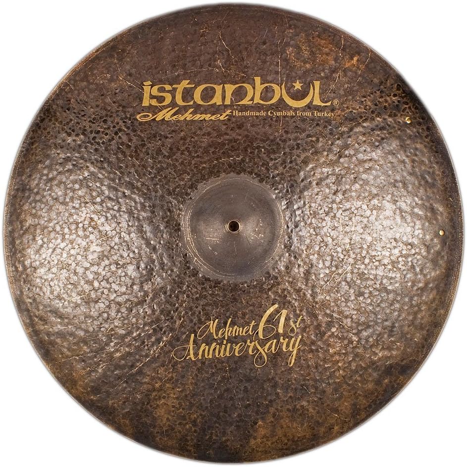 Istanbul Mehmet Cymbals Signature Series MT-AN-VRSZ22 61st Anniversary Vintage Ride Sizzle 22-Inch Cymbal
