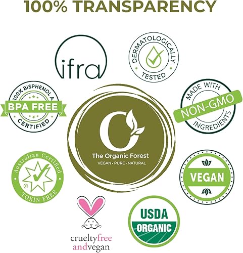 Miniatura 6 de Aceite de ricino orgánico prensado en frío sin refinar  Aceite de ricino orgánico sin hexano para pestañas y cejas  Aceite portador de ricino para