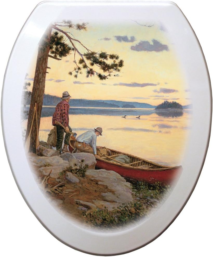 Comfort Seats C1B4E278600OB Song Of The North Elongated Toilet Seat