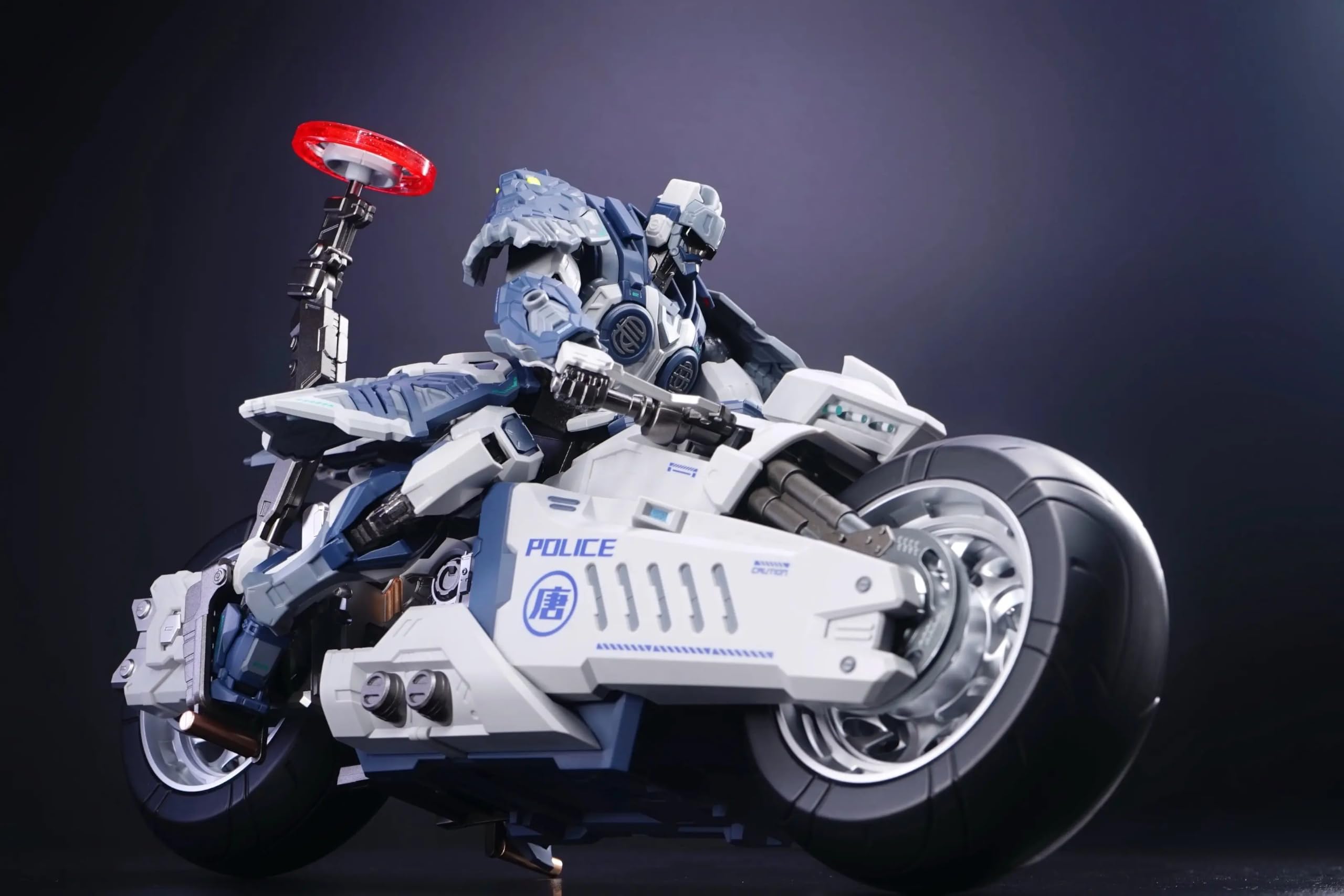 TOYVERSE MOSHOWTOYS Chang An Wei policja drogowa Mecha skala 1/12 16 cm figurka model postaci dla dzieci w wieku od 15 lat