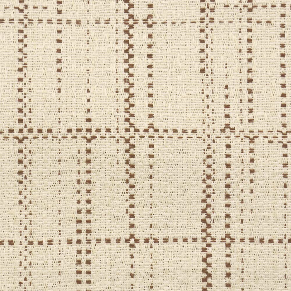 DESHOME Supreme 10 metri - Tessuto al metro Antibatterico Idrorepellente Jacquard Italiano Stoffa per tappezzeria divani, poltrone, cuscini, sedie (Crema)