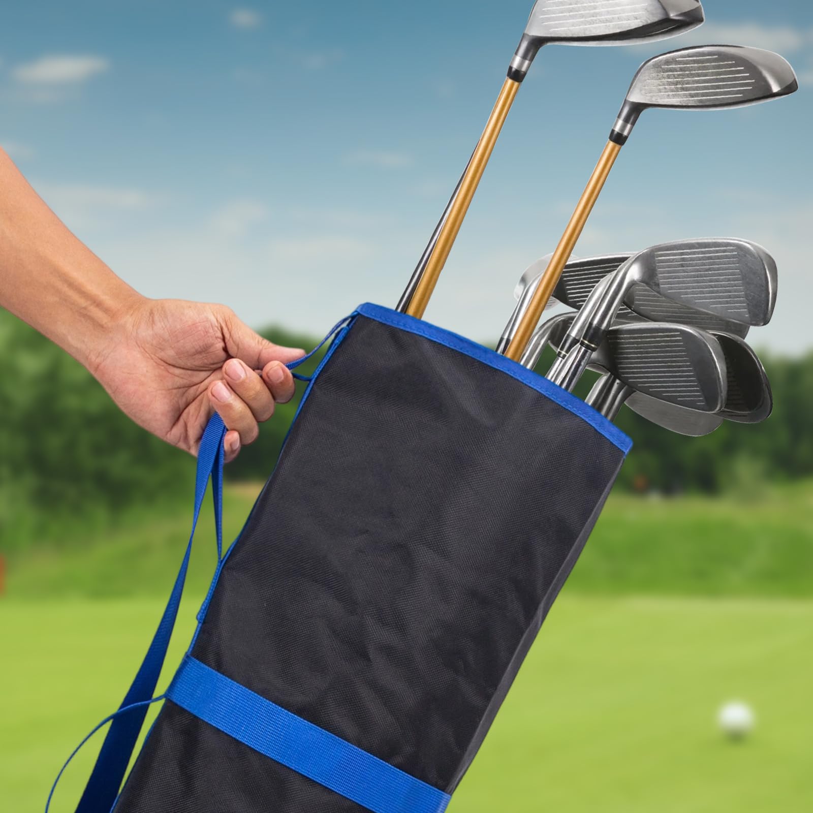 Golf Bags for Men,Portable Golf Stand Bag for Men, Lightweight Golf Bags with Several Clubs for Par 3 & Short Game,Great Golf Gift