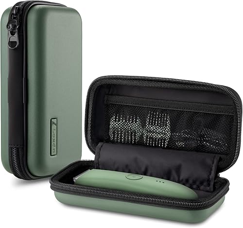 Estuche rígido de EVA para MeridianMANSPOT Shaver Groin & Body Hair Trimmer  Bolsa organizadora de aseo para hombres para maquinilla de afeitar