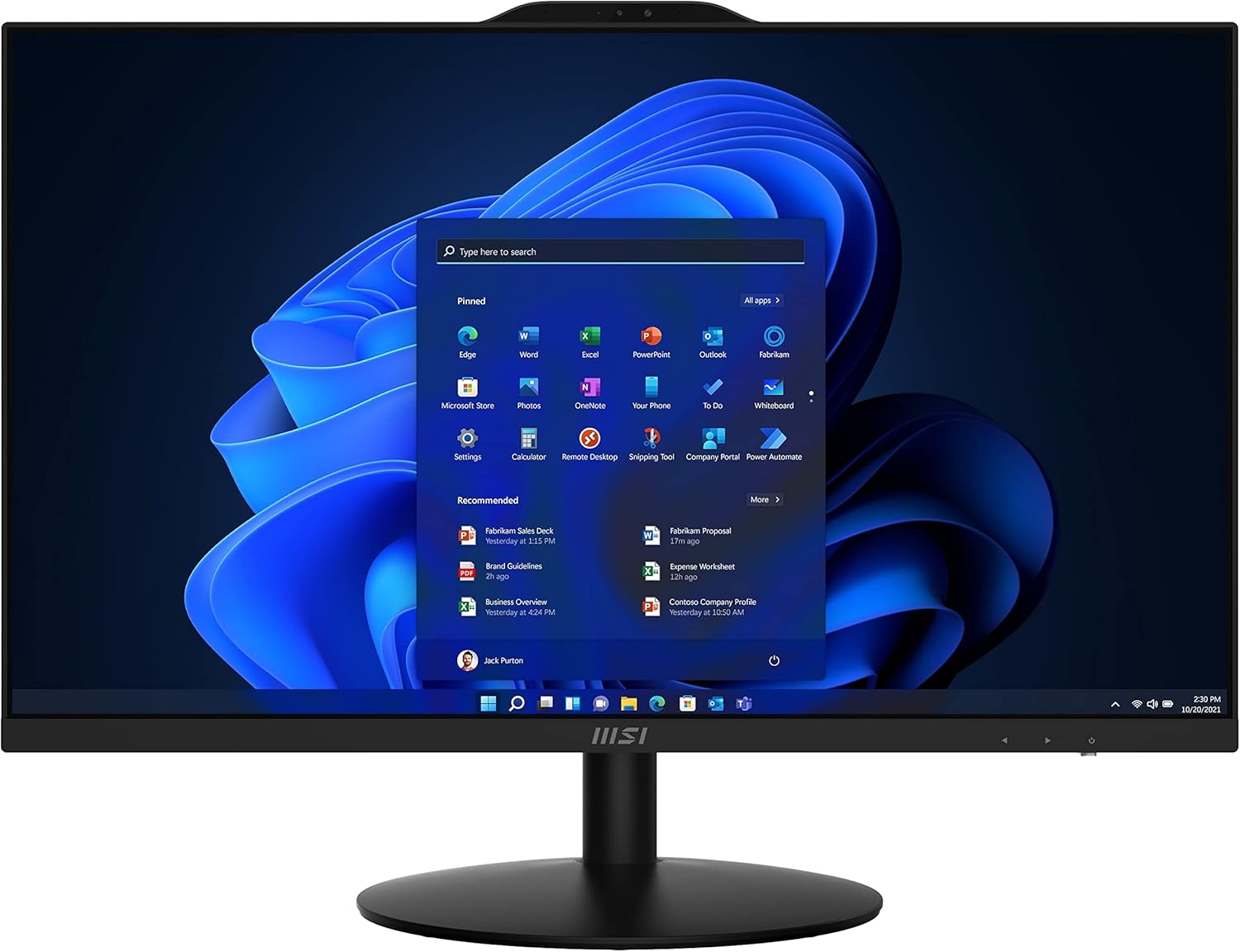 MSI Desktop PRO AP272 AIO, 27