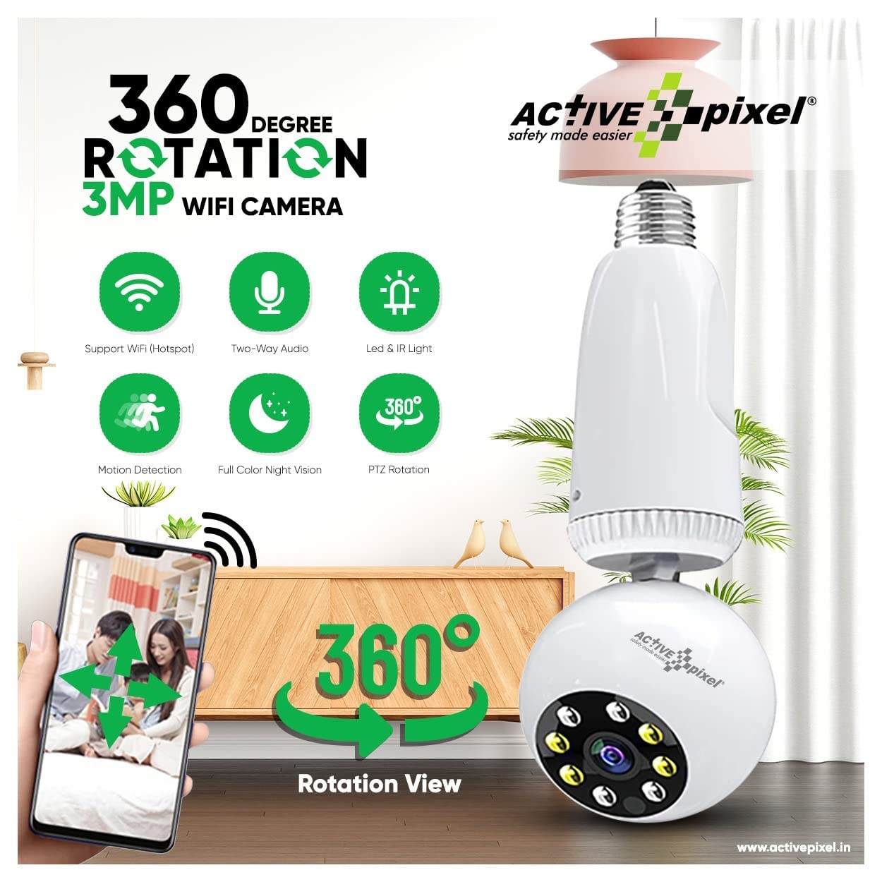 Active Pixel Camera Features Overview