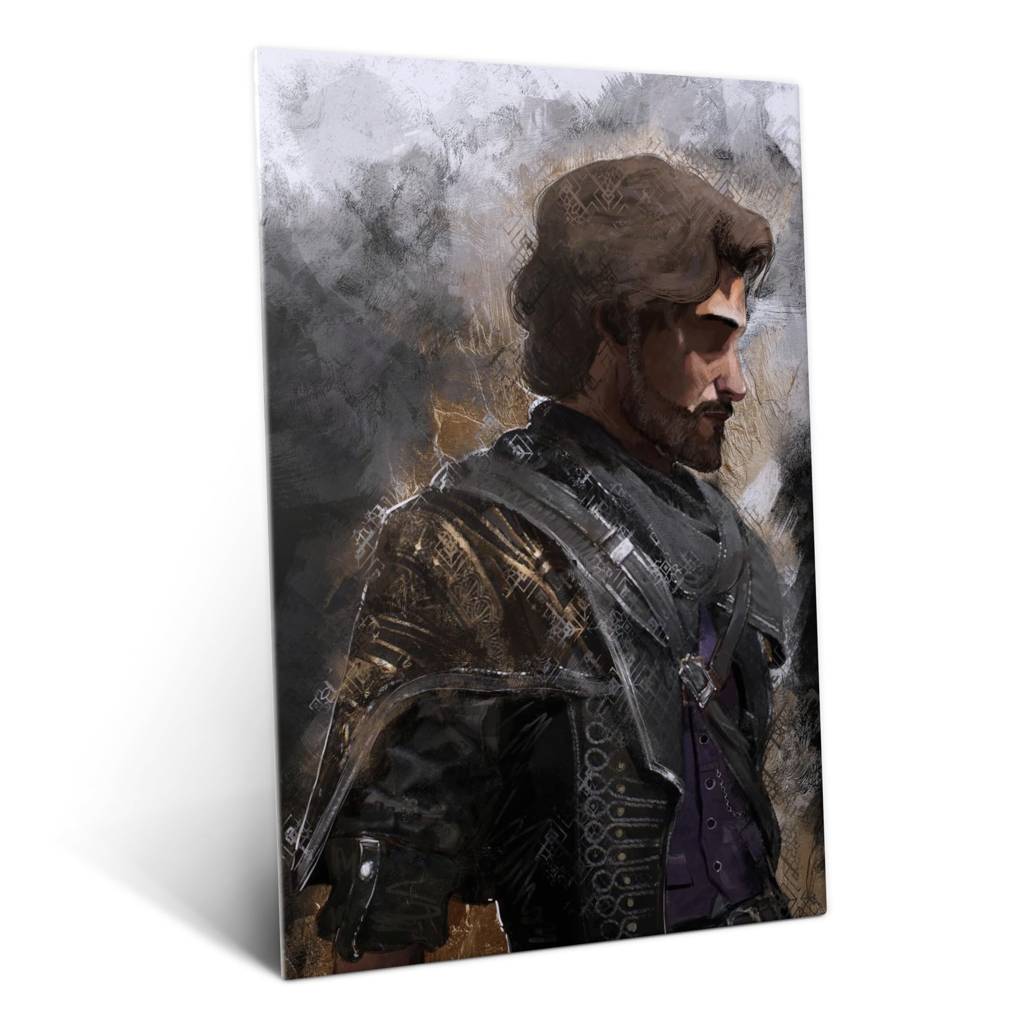 Displate Officiel Clair Obscur: Expedition 33 Poster - Gustave Concept Art - Métallique Fixation Magnétique Licence Officielle Image Affiche de Haute Qualité 45 cm x 32 cm