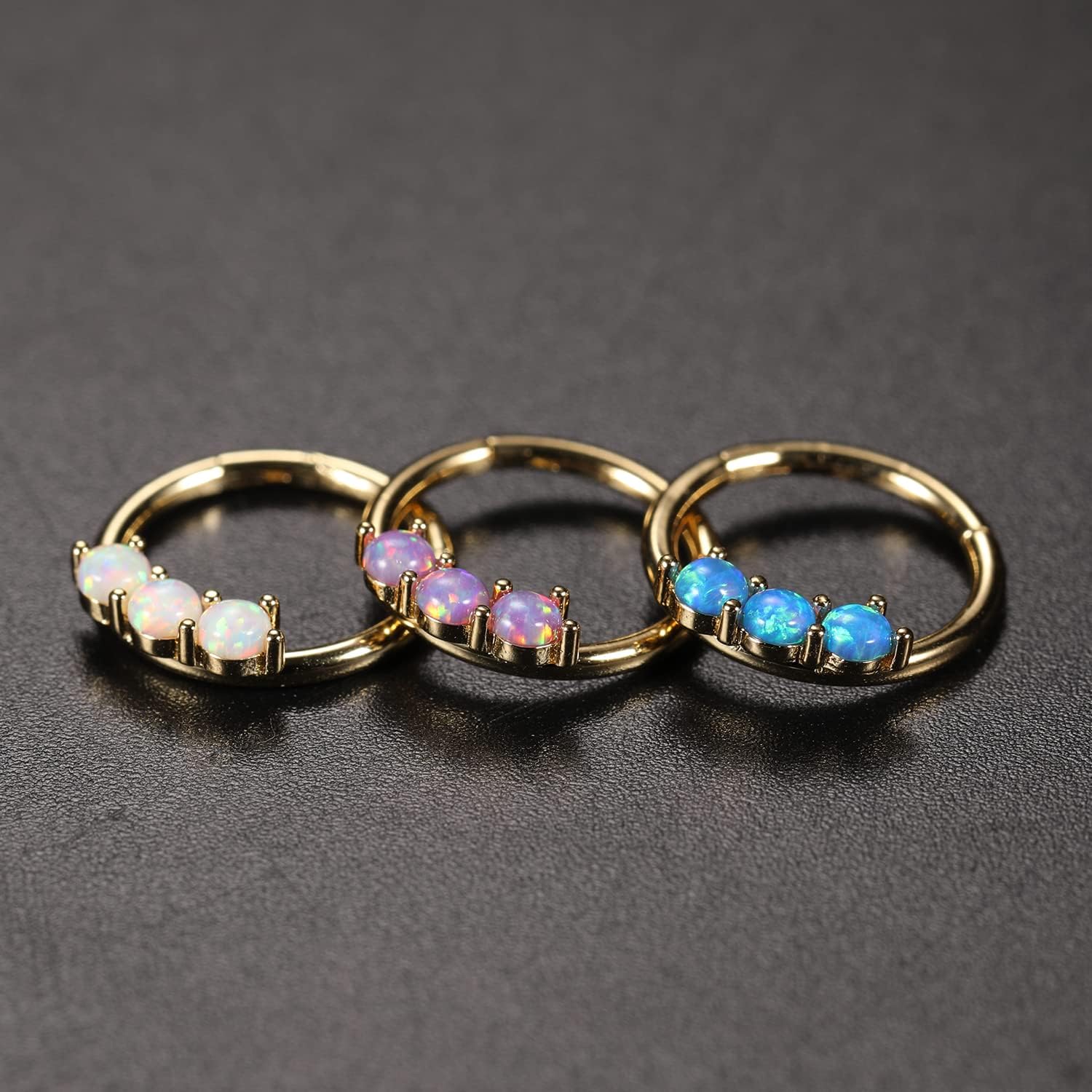 GAGABODY Septum Jewelry 16g Septum Ring 16 Gauge Earrings Daith Jewelry Surgical Steel Helix Piercing Jewelry Cartilage Earrings Hoop - Image 5