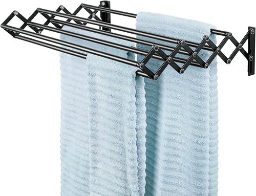 mDesign Laundry Wall Rack Multi