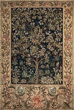 Queenie Wooden 1000 Piece The Tree of Life Artwork Art Jigsaw Puzzles Adults Games Release Stress Entertainment Toys Floor Puzzles for Home Photo Frame Wall Decoration, Finished Size 30x20 inches