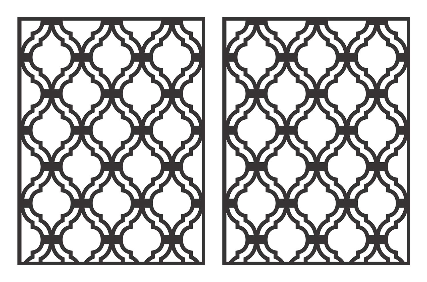Stencil Lattice (7.3 X 9.7 Inches)