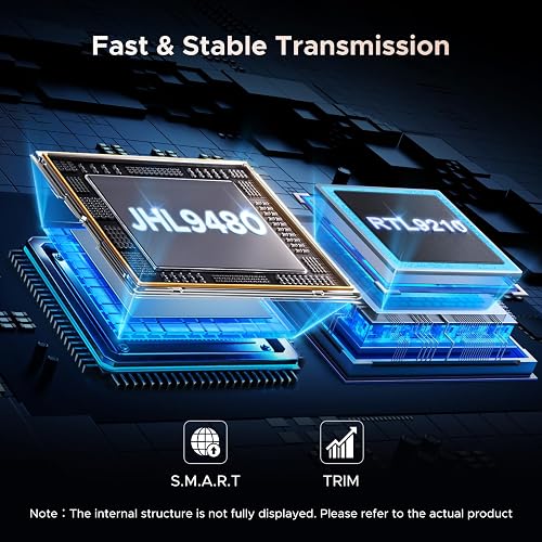 UGREEN 80 Gbps Boîtier M2 SSD NVMe Compatible avec Thunderbolt 5 4 et USB 4 - 3