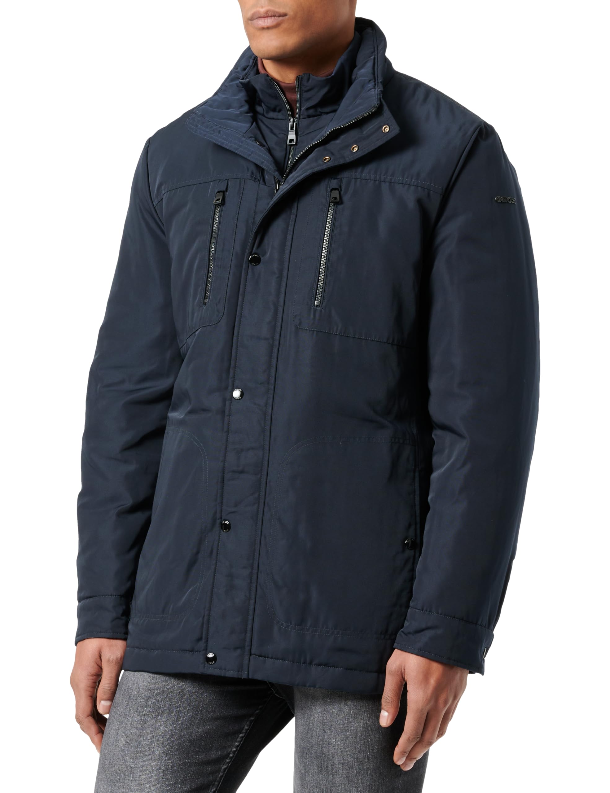 Geox Men's Sky Captain M Renny Jacket, 44