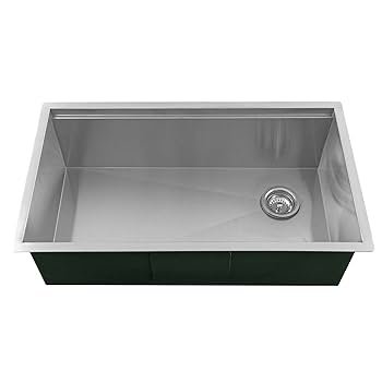MSI Undermount Stainless Steel 33 in. x 19 in. Single Bowl
