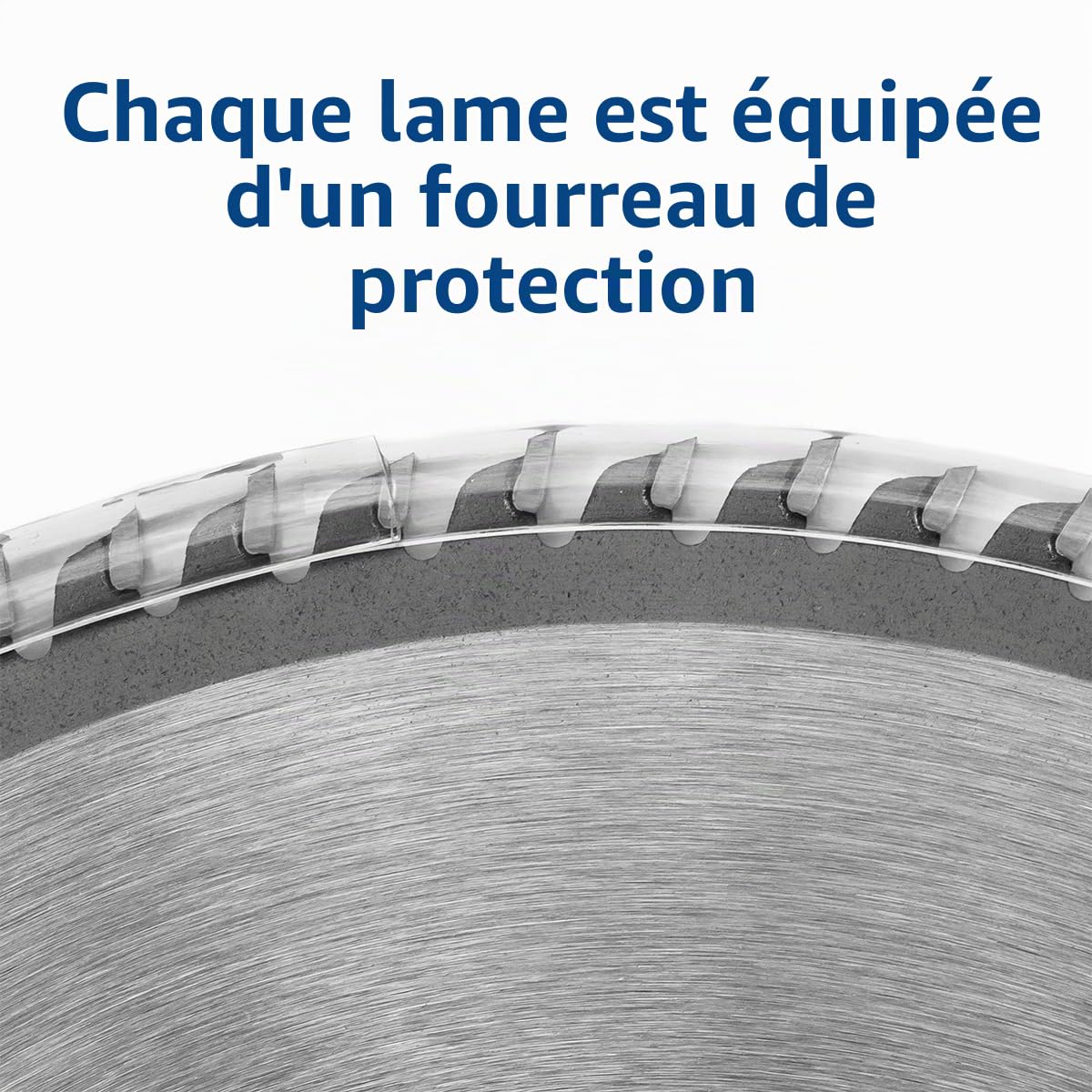 Lame de scie circulaire Saxton TCT pour bois 300 mm x 30 mm x 80 dents compatible avec Bosch, Makita, etc. - Convient pour les scies de 305 mm
