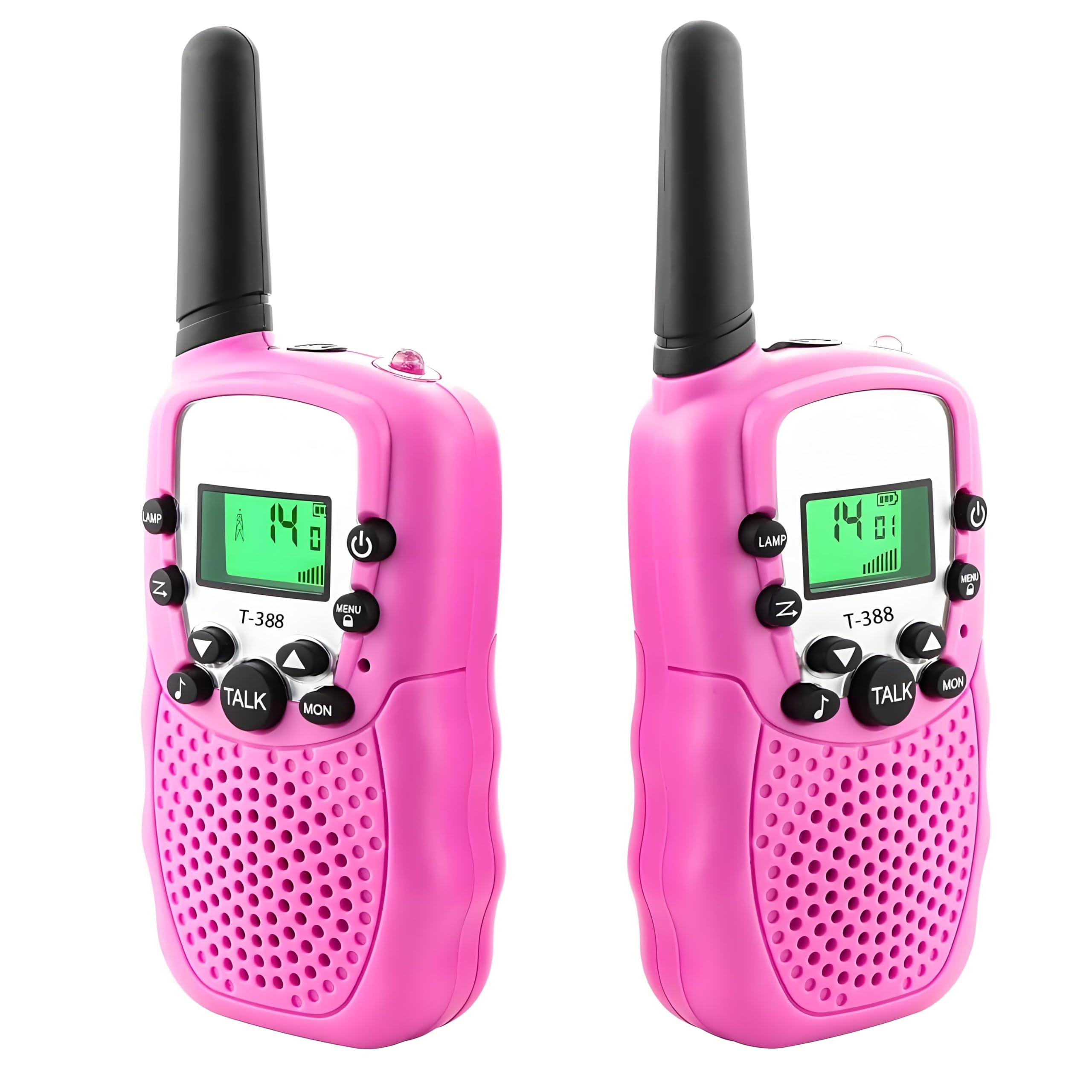 Kids Walkie Talkies for Boys & Girls Ages 3-12 - Easy to Use, Up to 1.5 Mile Range, 22 Channel FRS Two Way Radio for Outdoor Adventures, Backyard Fun,