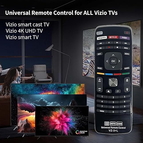 Miniatura 2 de Riviera Paquete de 2 repuestos Vizio Smart TV Remoto para la mayoría de VIZIO Smart TV Compatible con VMDPPXESeries LED LCD HD 4K HDRUHD OLED Vizio